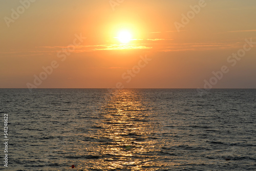 sunset over the sea © Marina