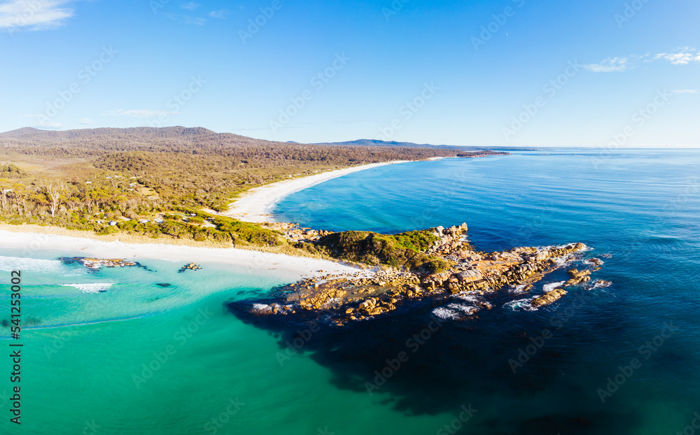 Binalong Bay Beach in Tasmania Australia