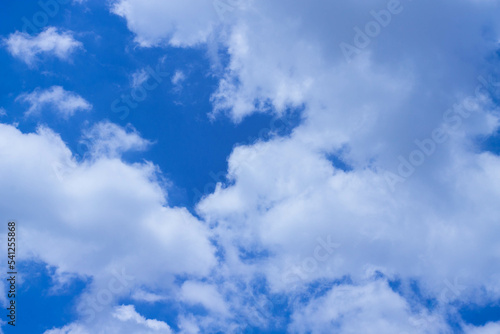 blue sky with clouds
