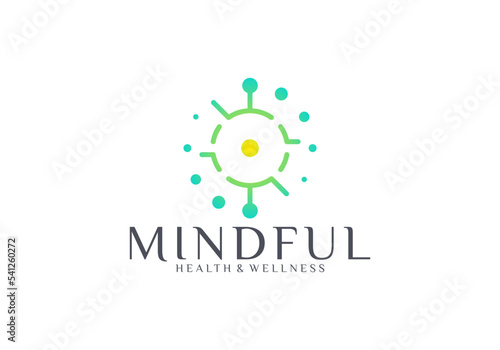 health and wellness care logo design templates