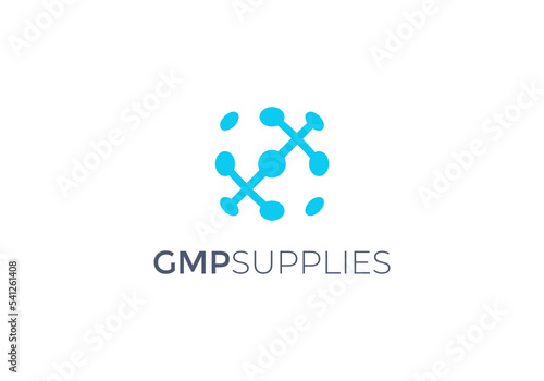gmp business company logo design templates