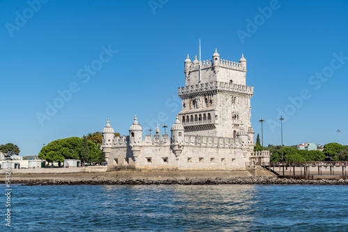 Belém Tower in Belém district, Lisbon, Portugal