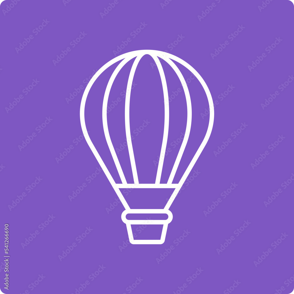 Obraz premium Hot Air Balloon Icon