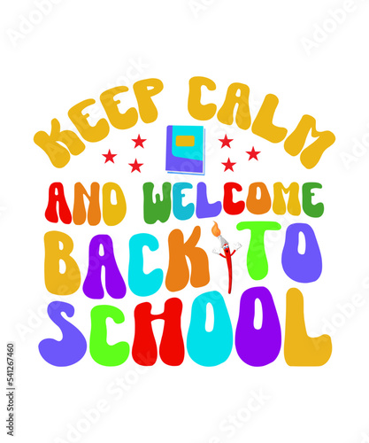 Retro Back to School SVG, Retro Vibes SVG, First day of School Svg, Svg Files for Cricut & Silhouette, Png Sublimation,Welcome Back To School SVG, Retro Back To School SVG, Back To School shirt svg, F