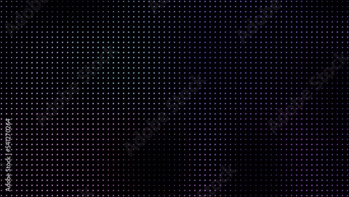 Animated abstract technology dark background. glowing random dots and grid. data, hi-tech concept. virtual space. Looped stock animation motion graphics design. footage for backdrop, wallpaper