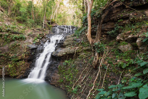 Ton Rak Sai Waterfall is in Namtok Sam Lan National Park 