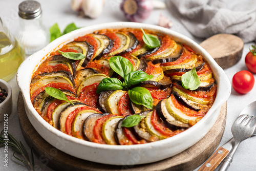 Ratatouille, french cuisine