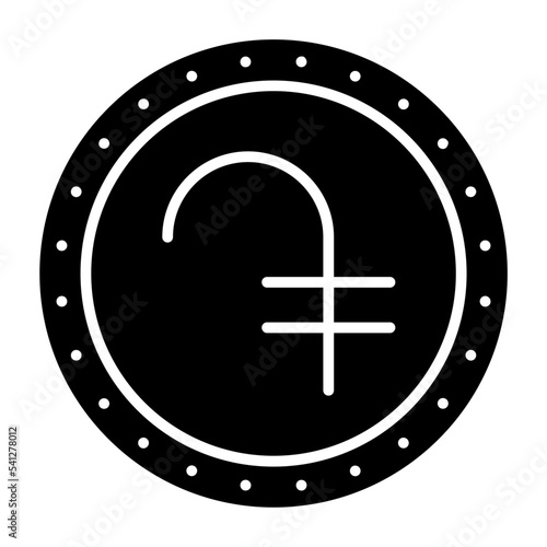 Dram Glyph Icon