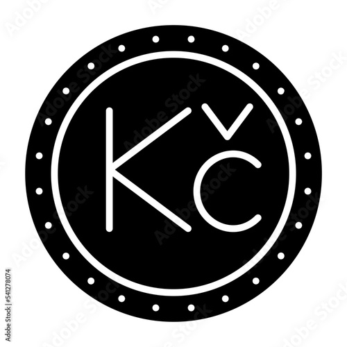 Koruna Glyph Icon