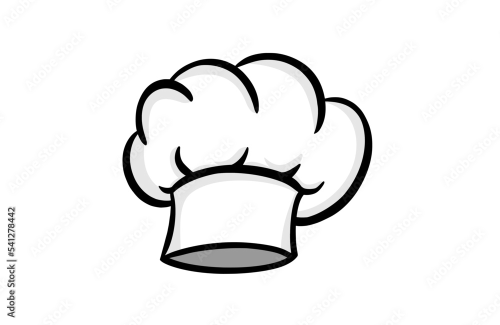 Chef hat vector icon - isolated Chef hat vector icon - isolated