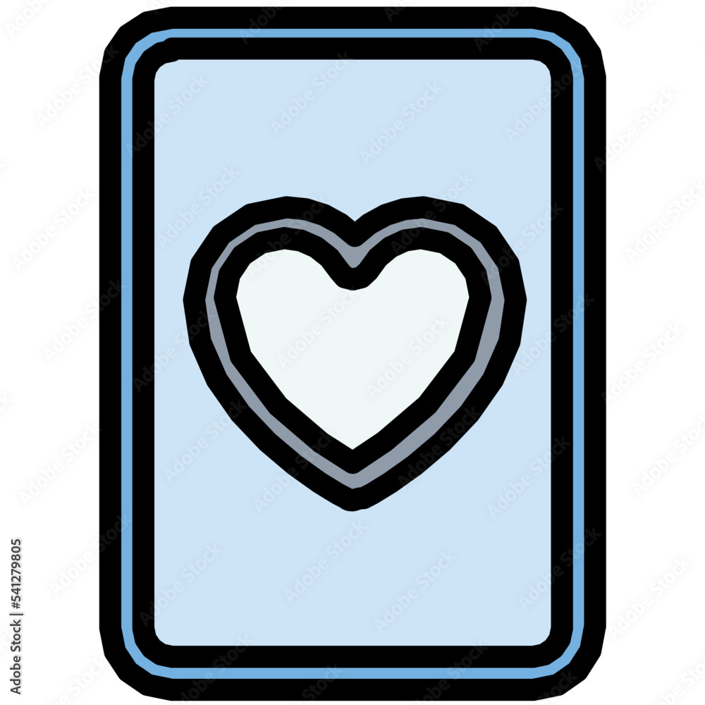 Heart Colored Line Icon Heart Colored Line Icon