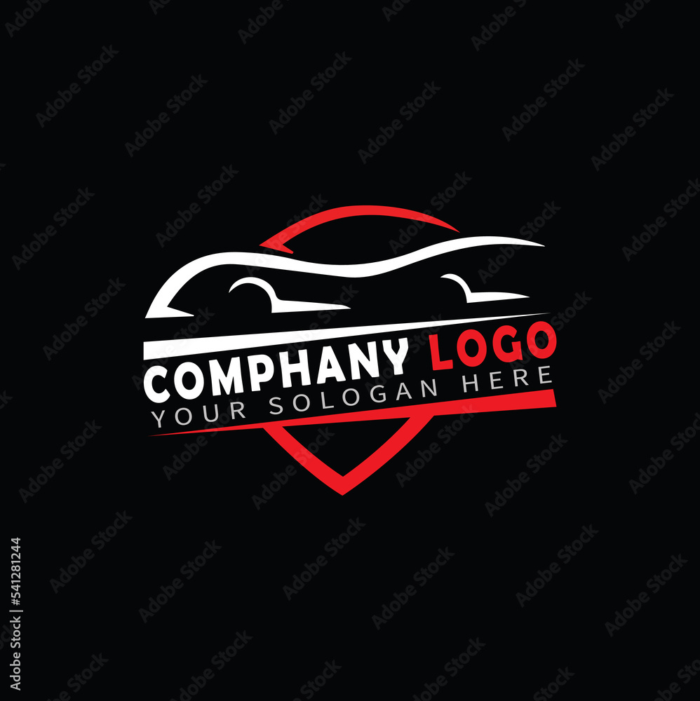 sport car logo template, Perfect logo for business related to automotive industry sport car logo template, Perfect logo for business related to automotive industry