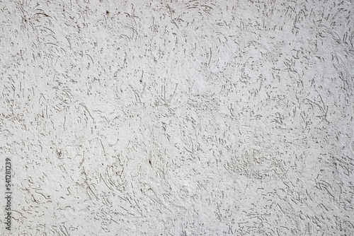 White decorative plaster, background texture.
