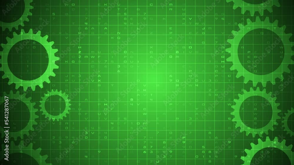 sfondo, ingranaggi, produzione, motore