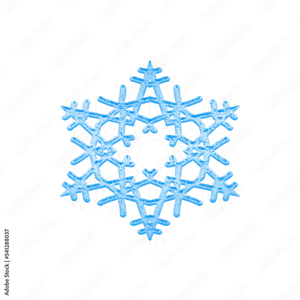 snowflake on white snowflake on white