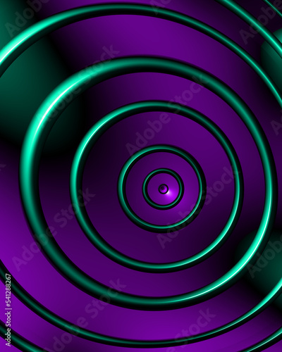 Purple blue abstract art fractal background