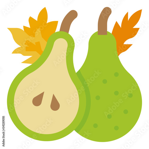 pear flat icon