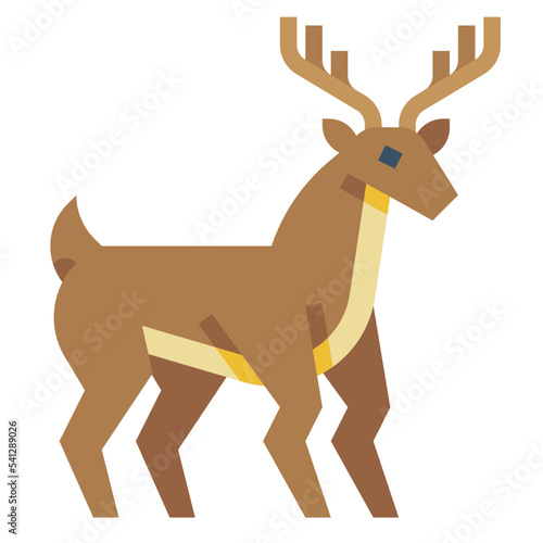 deer flat icon