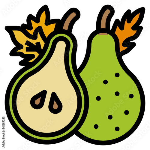 pear filled color line