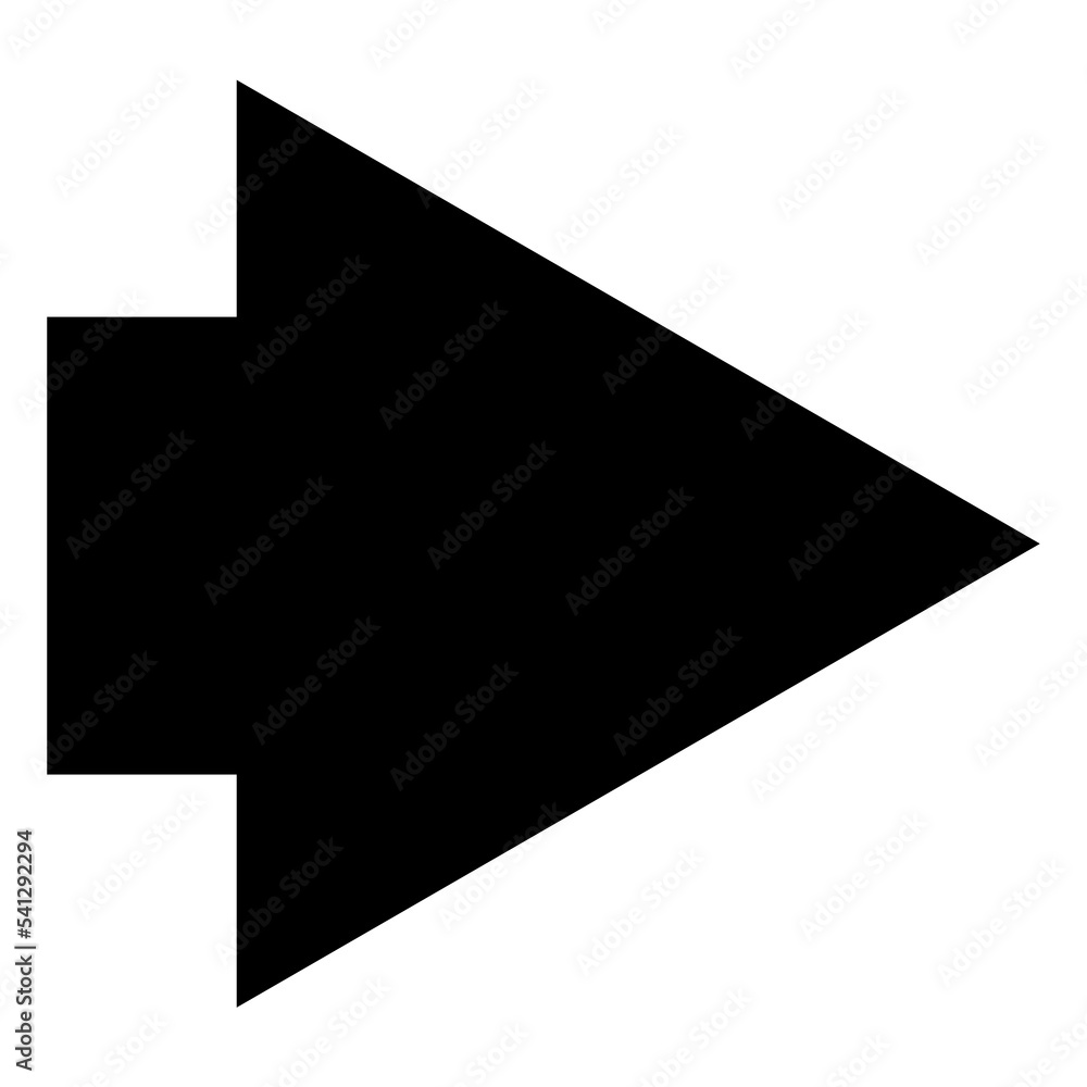 Black arrow o white background. Black arrow o white background.