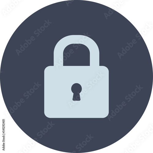 Free Download Lock icon in trendy flat style. Security symbol for your web site design, logo, app, UI.  Illustration - GFXLoad