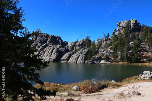 lake in park