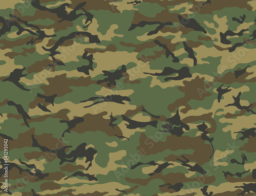  Army camouflage texture, endless background, vector illustration, trendy pattern for print