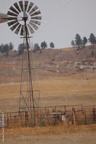 windmill in the desert