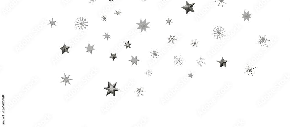 new year pattern. Christmas theme, golden openwork shiny snowflakes, star, 3D rendering. new year pattern. Christmas theme, golden openwork shiny snowflakes, star, 3D rendering.