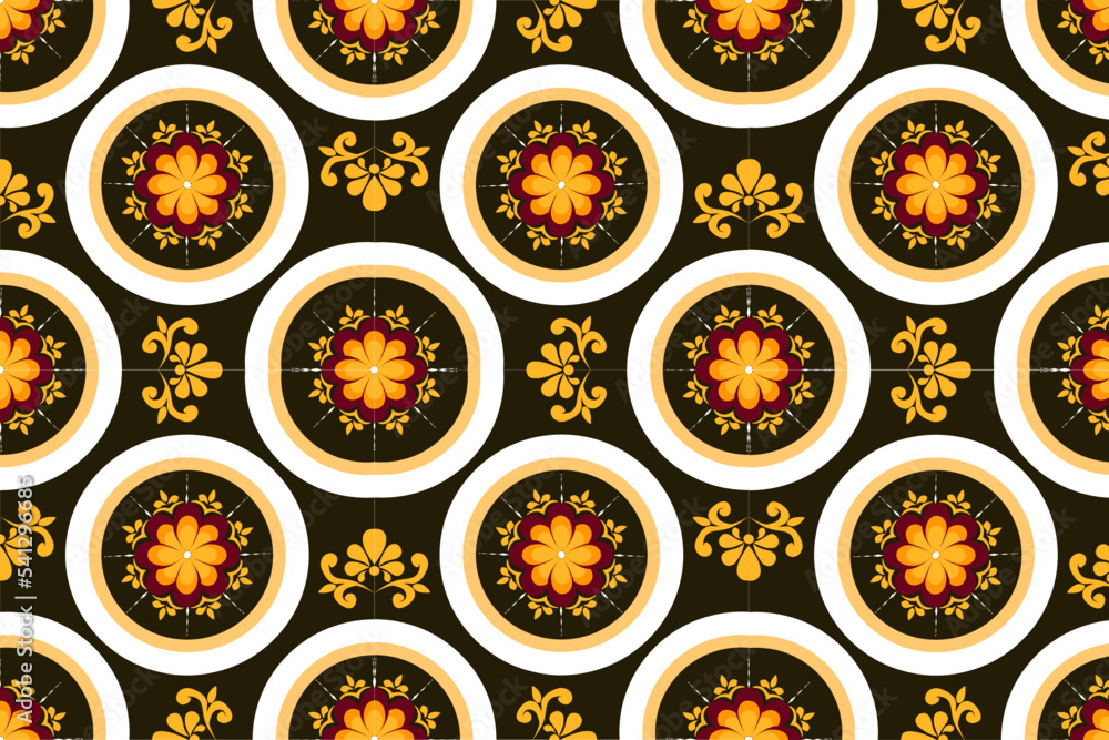Oriental ethnic seamless pattern traditional background Oriental ethnic seamless pattern traditional background