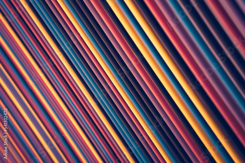 Abstract colorful stripes background