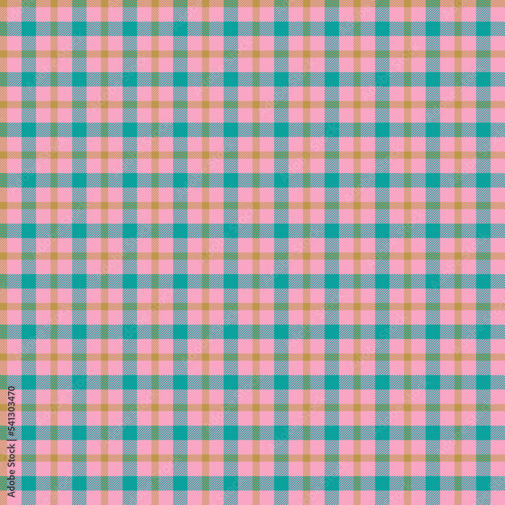 Decorative tartan plaid tiles pattern illustration Decorative tartan plaid tiles pattern illustration