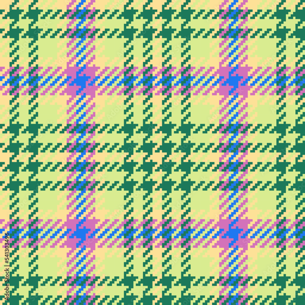 Decorative tartan plaid tiles pattern illustration Decorative tartan plaid tiles pattern illustration