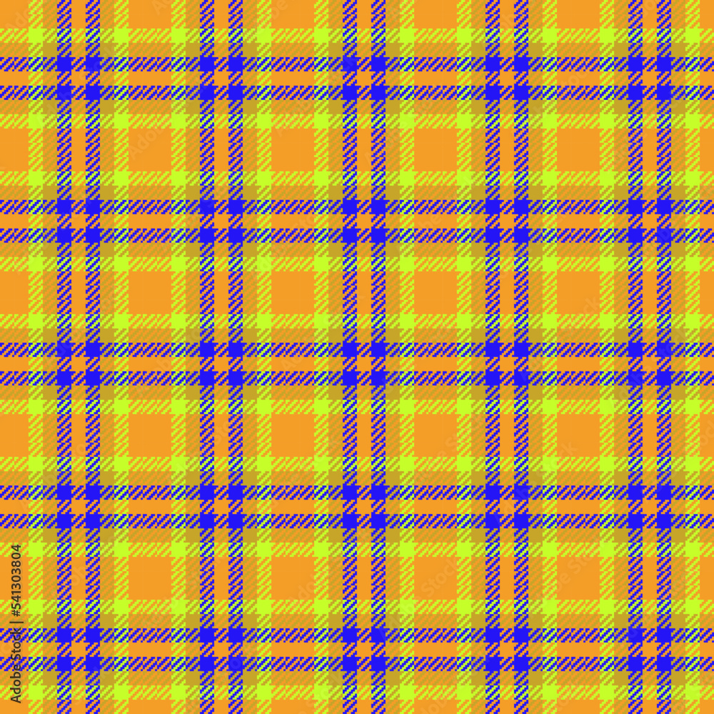 Obraz premium Decorative tartan plaid tiles pattern illustration