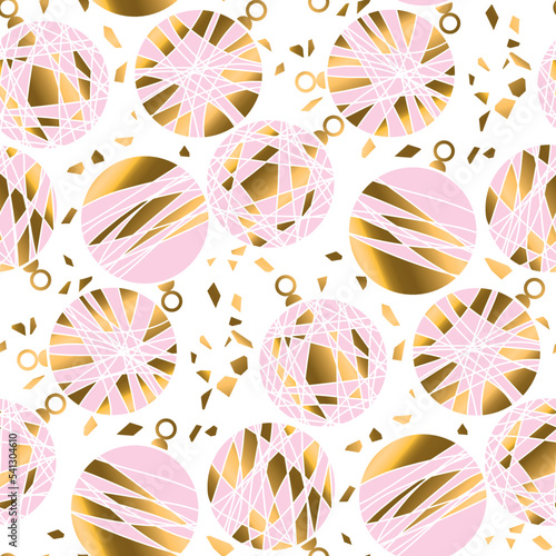 Modern Christmas pattern. P...