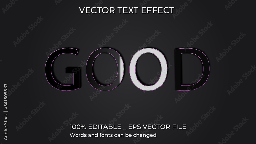 good_text_style_effect_vector_eps good_text_style_effect_vector_eps