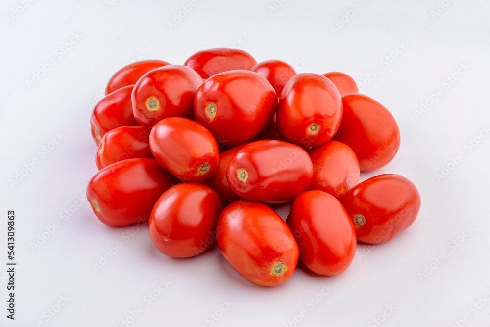 Tomatoes isolated on white background. Tomatoes isolated on white background.