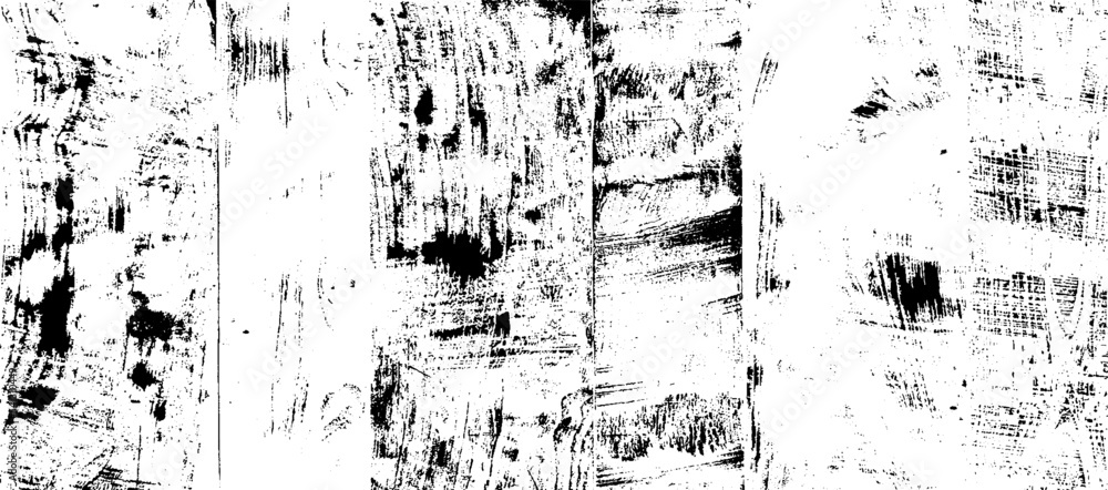 Rough black and white texture vector. Distressed overlay texture. Grunge background. Abstract textured effect. Vector Illustration. Black isolated on white background. EPS10 Rough black and white texture vector. Distressed overlay texture. Grunge background. Abstract textured effect. Vector Illustration. Black isolated on white background. EPS10