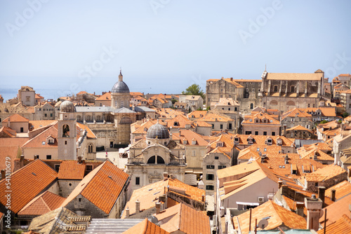 Orange roofs of Croatia's old town