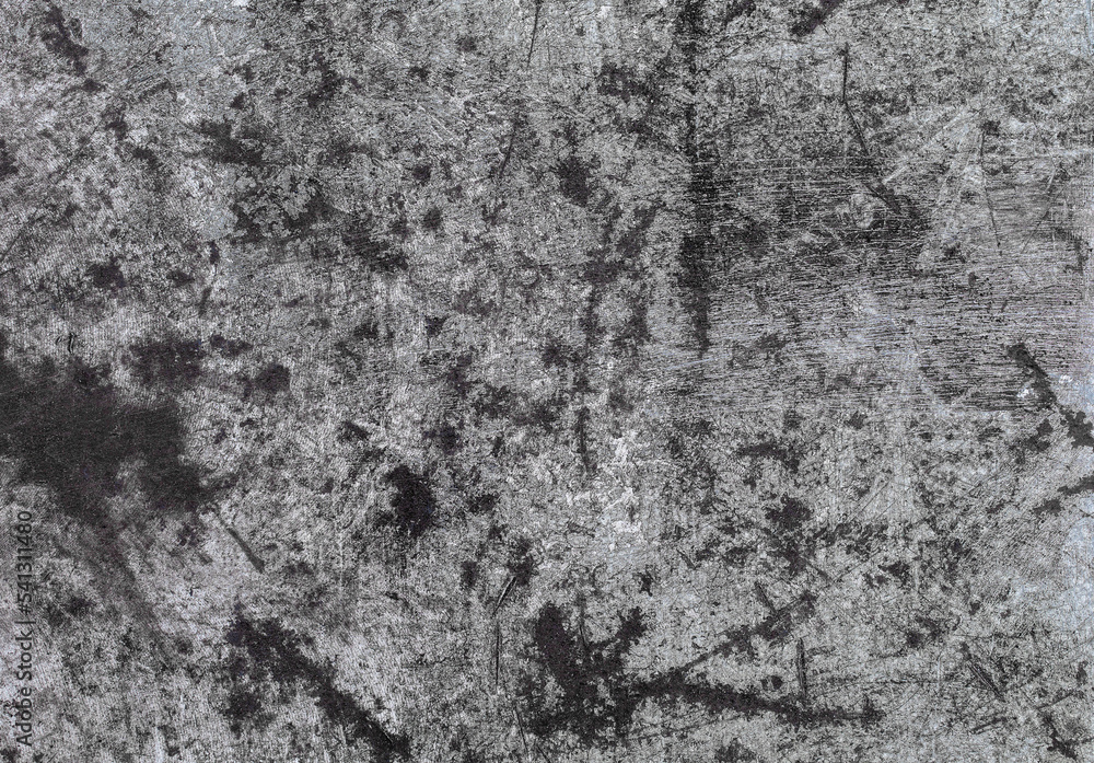 Grunge metal background or texture with scratches and cracks, close up, top view Grunge metal background or texture with scratches and cracks, close up, top view