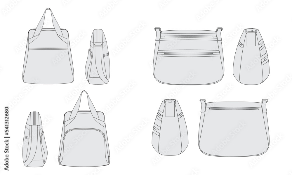 set of bags vector set of bags vector