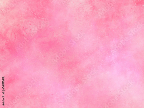 Cosmic abstract pink background imitating coloured dust, splashes of paint © Viktoriia