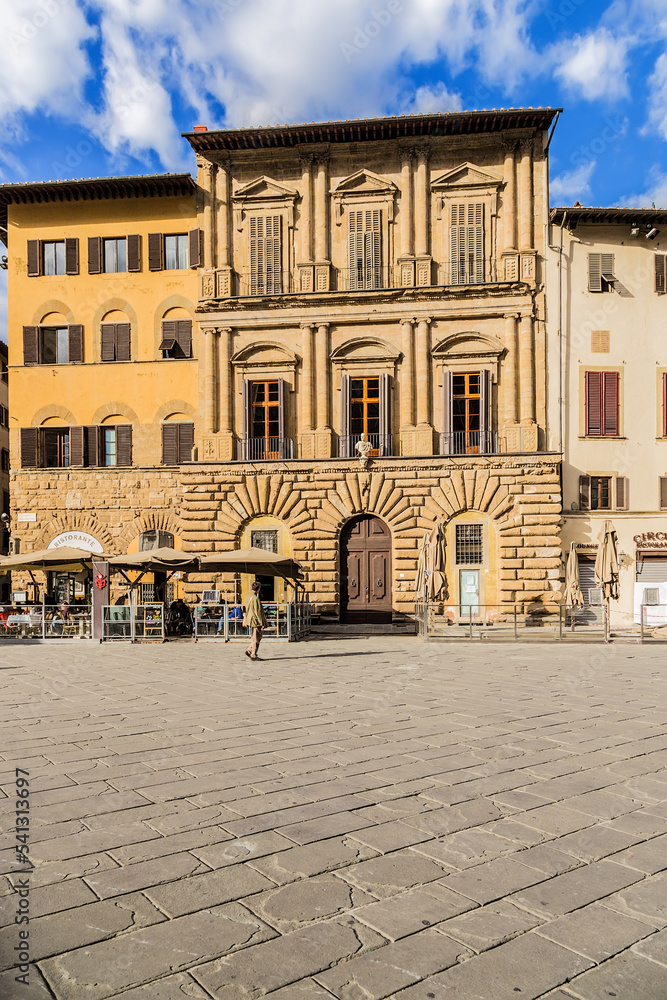 Florence, Italy. Old building in Piazza della Signoria
