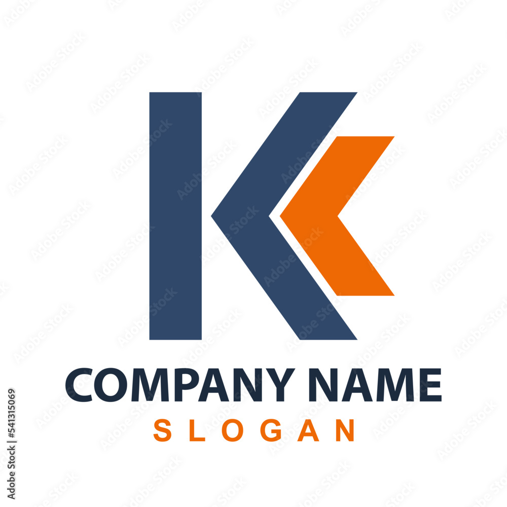 K Letter logo design template K Letter logo design template