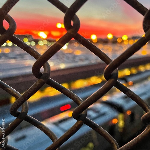 Sunset in Hudson Yards