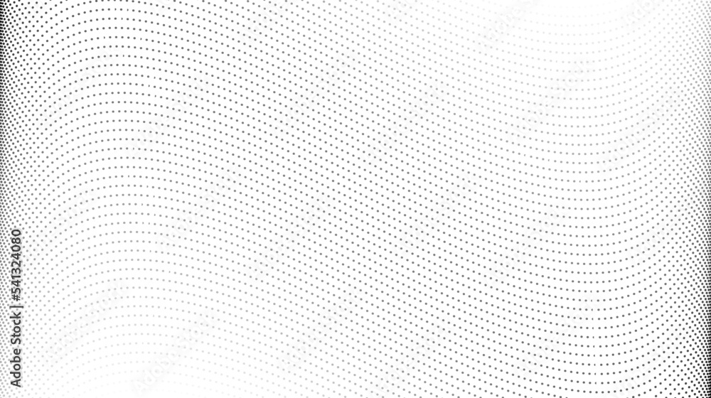 Halftone wave lines background. Abstract dotted stripes texture. Warped and curved lines wallpaper. Minimalistic design template Halftone wave lines background. Abstract dotted stripes texture. Warped and curved lines wallpaper. Minimalistic design template