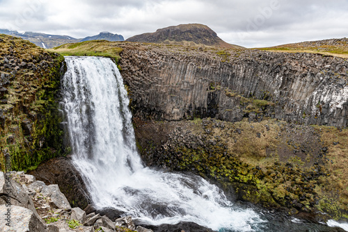 Svodufoss waterfall in the Snaefellsnes peninsula  western Iceland