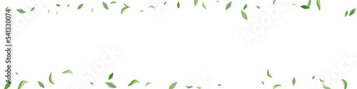 Lime Greens Blur Vector Transparent Panoramic