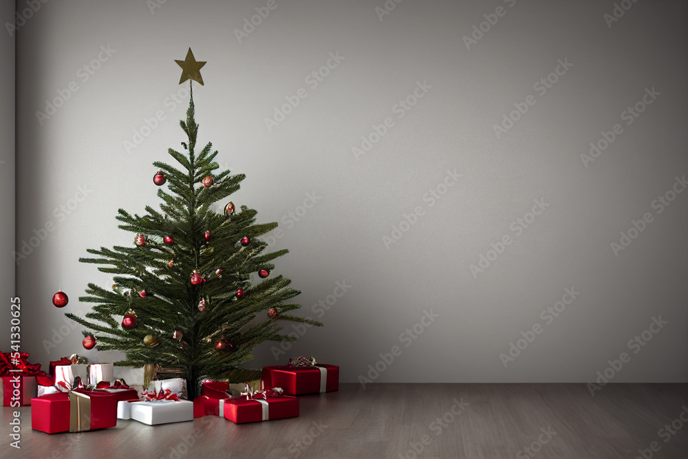 Merry Christmas ball, ball red, yellow are hanging, lying. Christmas tree decorations, ball Merry Christmas ball, ball red, yellow are hanging, lying. Christmas tree decorations, ball