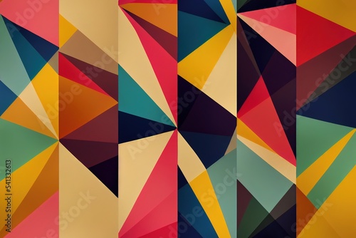 Abstract color seamless pattern for new background. photo